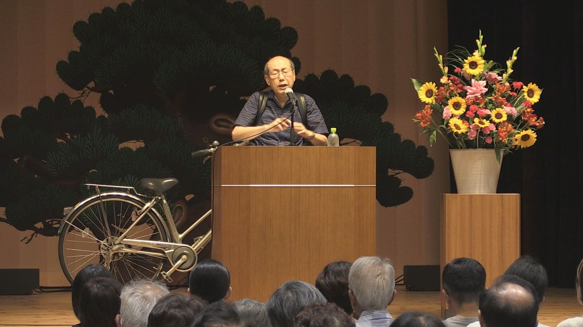 桐谷広人さん「優待株の分散投資がいい」 資産づくりテーマに講演 テレビ番組でおなじみの投資家 三津井証券、創業85周年記念