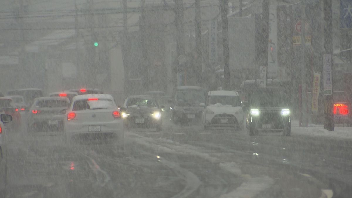 県内は10日にかけて山地を中心に大雪の見込み　この冬一番強い寒気が流れ込む　交通障害に注意を