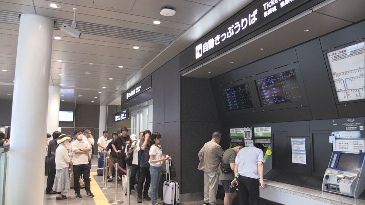 31日も北陸新幹線は混雑 臨時列車を運行 東海道新幹線は一部区間運休