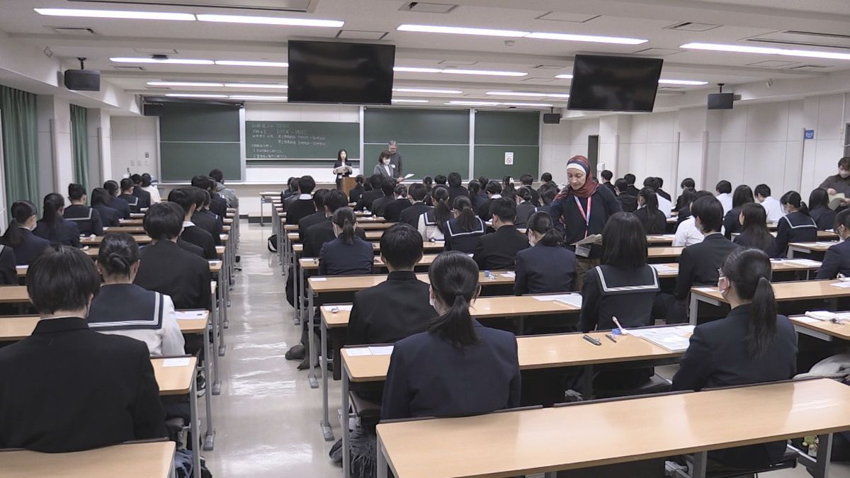 頑張れ！受験生 大学入学共通テスト始まる 志望校合格への“第一関門” 県内3170人が志願