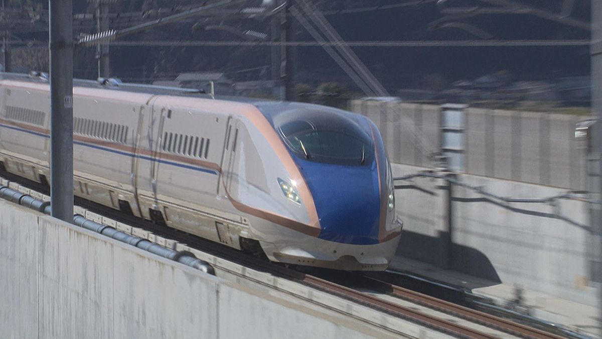 大型連休中の北陸新幹線の予約は去年に比べ微増 北陸に向かう列車の利用ピークは5月3日