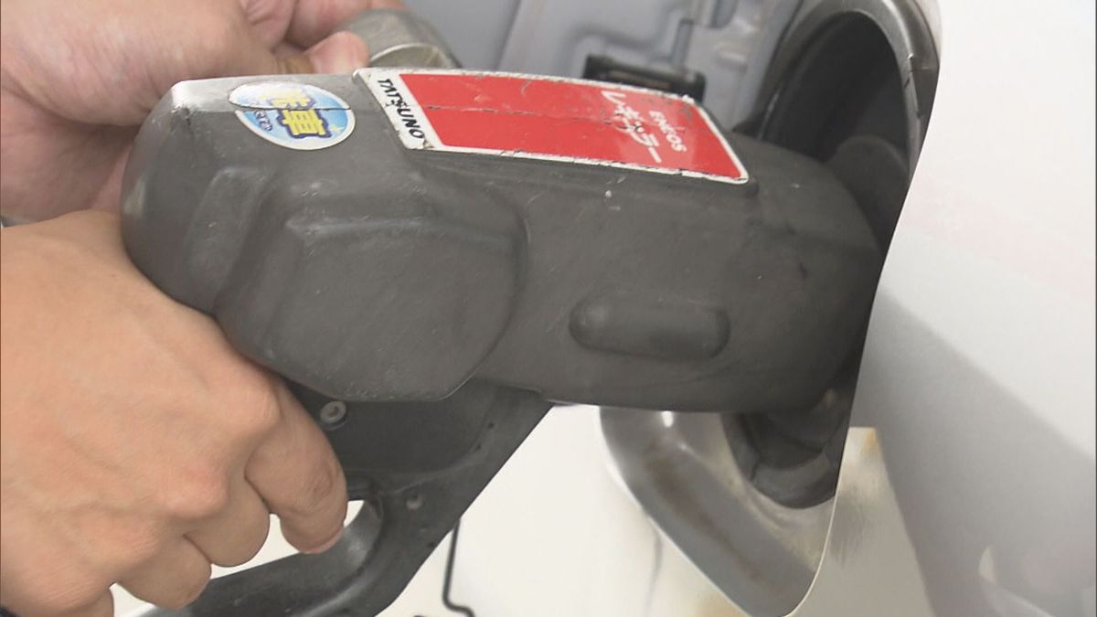 県内のガソリン価格２週連続で値上がり　レギュラー1リットルあたり１７７円２０銭に