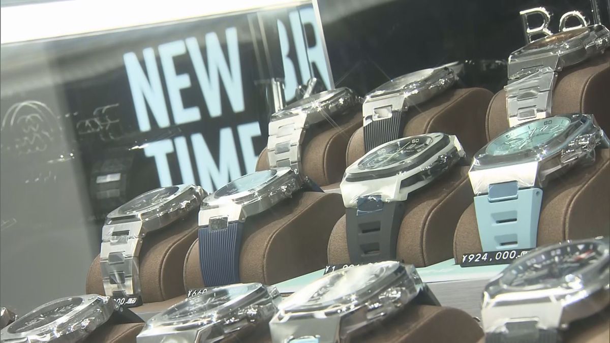 県都の玄関口に出店　高級腕時計専門「魅力ある店に」 テナント買い取り店舗面積拡大