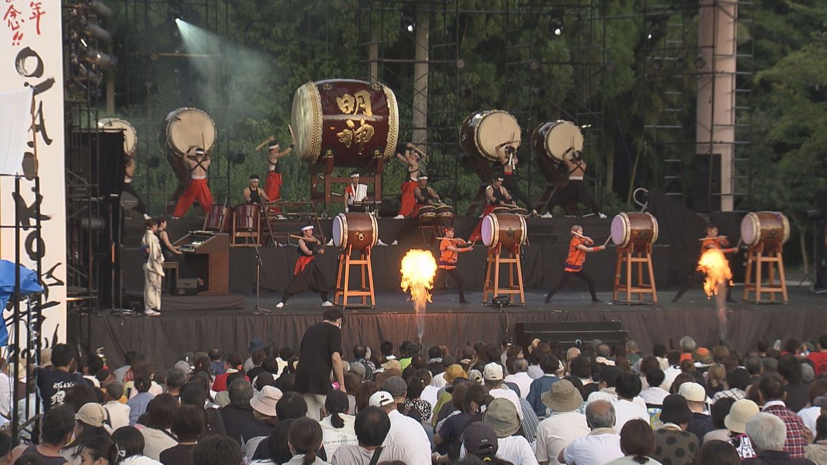 35周年の「O・TA・I・KO響」開催 越前町に響く太鼓の音色 大黒摩季さんら豪華共演も