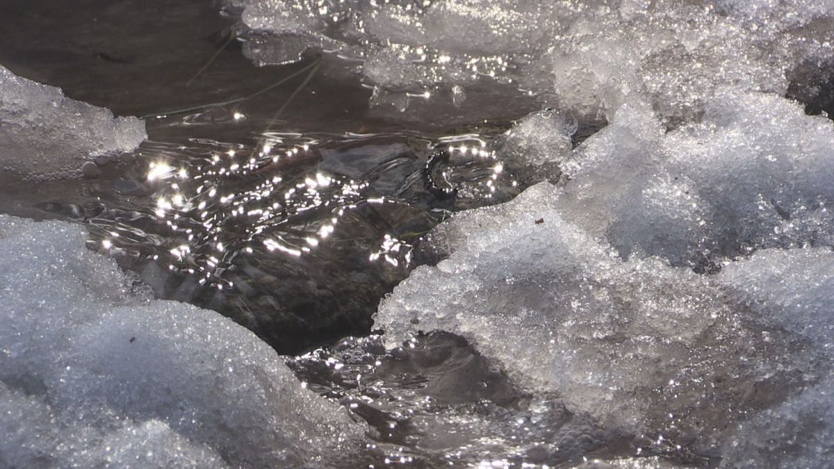 「融雪災害」に注意！　気温上昇で"ざらめ雪"に　非常にもろく滑りやすい　雪下ろしは十分注意を