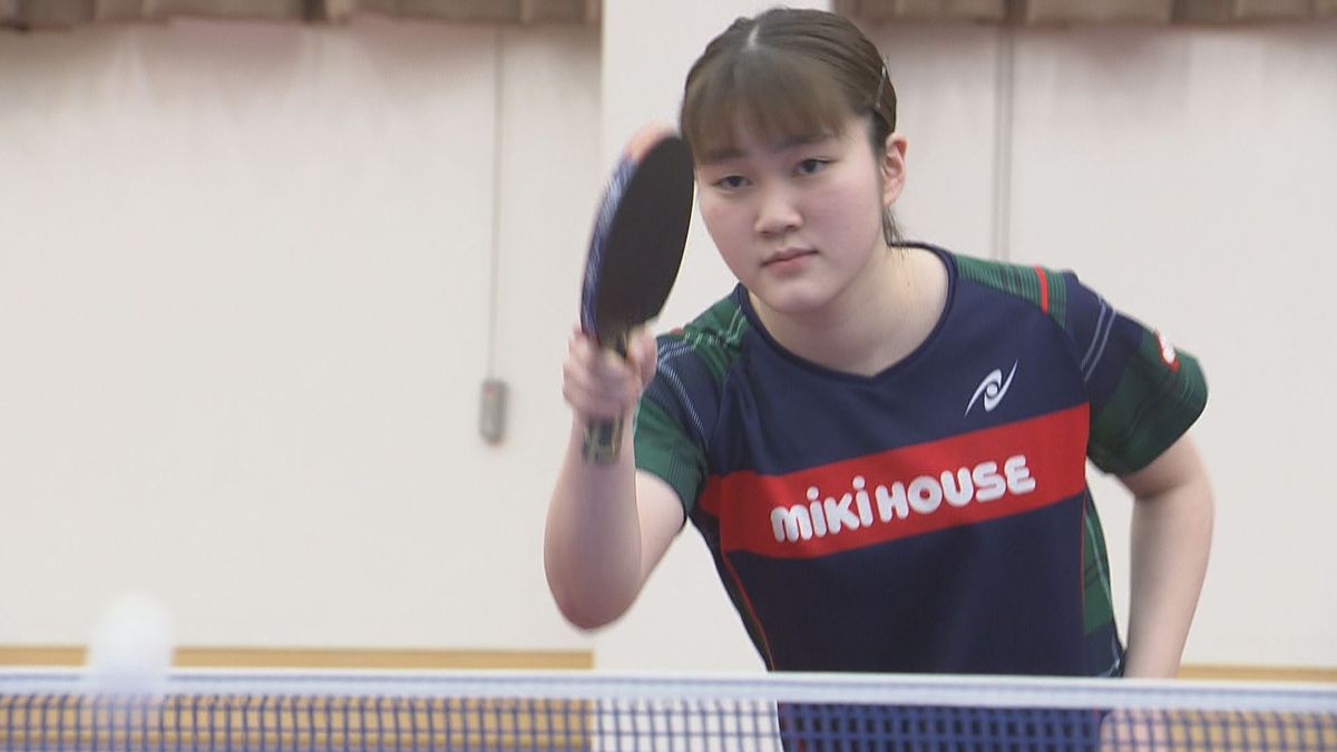 自己最高のベスト4　卓球･大藤沙月選手　女子シングルス、準決勝で早田ひな選手に敗れる　全日本選手権