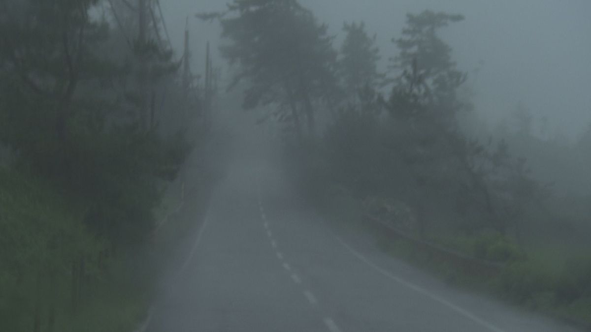 20日明け方にかけて激しい雨の恐れ　嶺北では土砂災害などに注意を　局地的に積乱雲の発達も