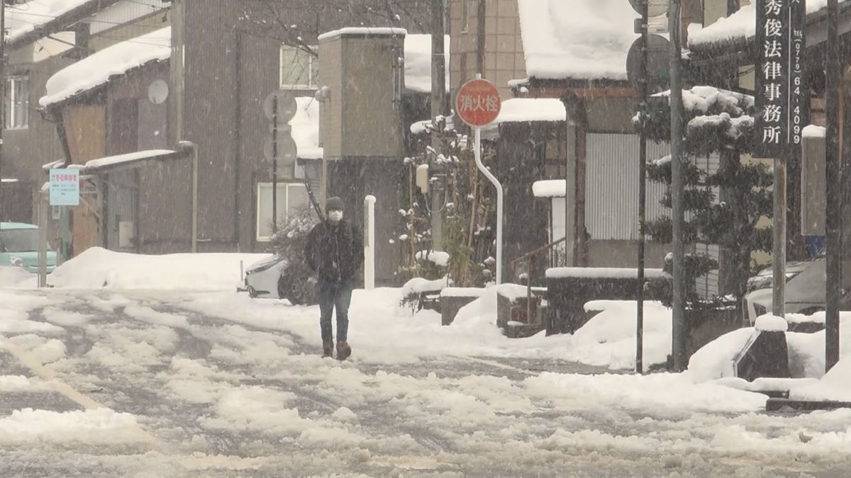 福井県内に風雪注意報発令 冬型気圧配強まる 30日明け方まで雪を伴う強風に注意を