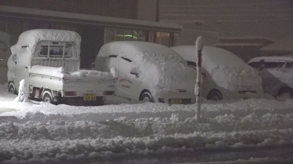 【大雪】勝山市滝波町 越前市粟田部町 顕著な大雪に関する気象情報