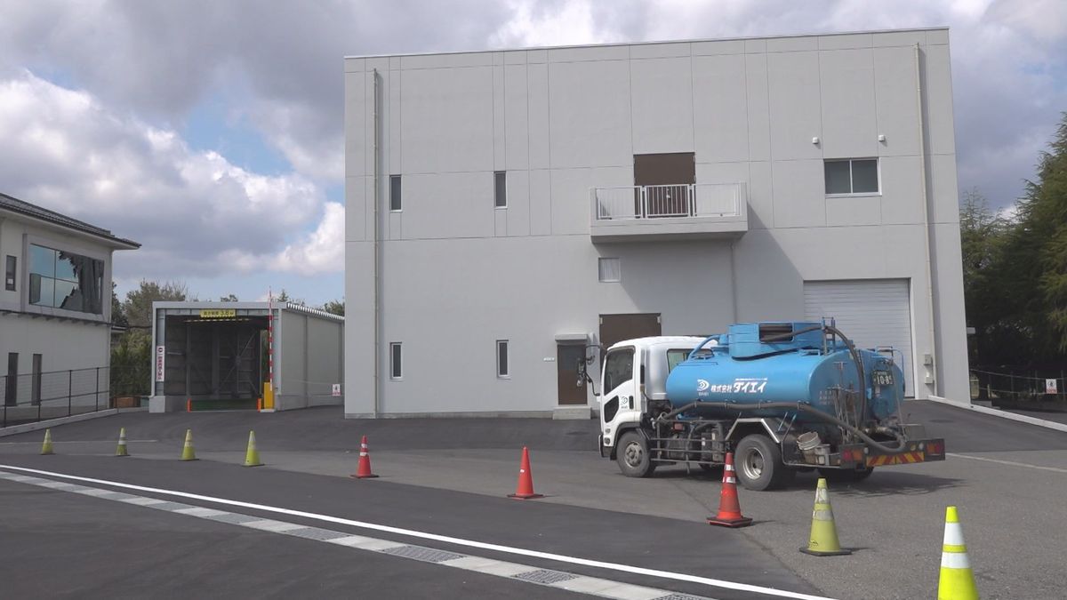 し尿を有機肥料やセメントの原料として100%リサイクル 越前市に新施設完成