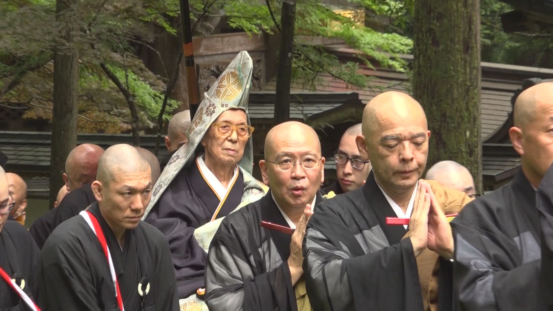 曹洞宗大本山永平寺 羽仁素道新貫首が晋山式で正式に就任 南澤前貫首の