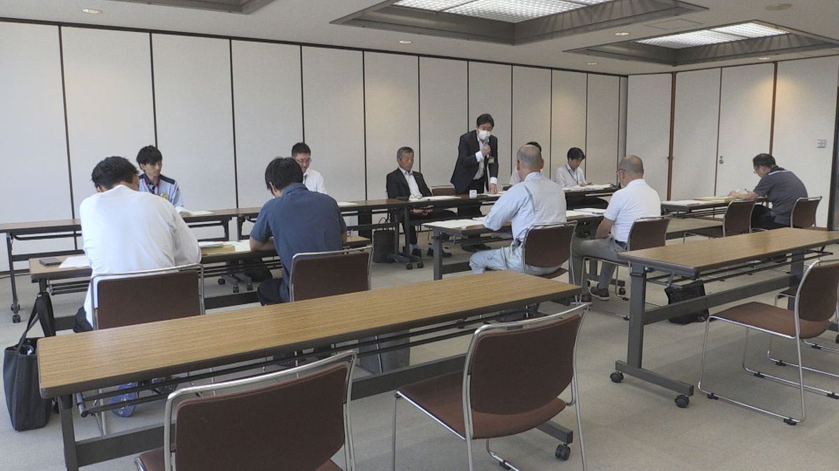 7月14日告示 小浜市長選挙の説明会に3陣営が出席 将来見据えたまちづくり争点に