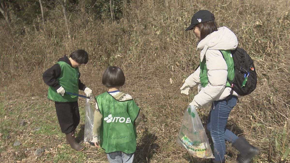プラスチックごみだけで年間軽トラ4台分 北潟湖で親子が清掃活動 ふるさとの美しい自然景観を守り愛着深める