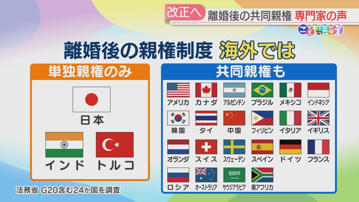 各国の親権制度