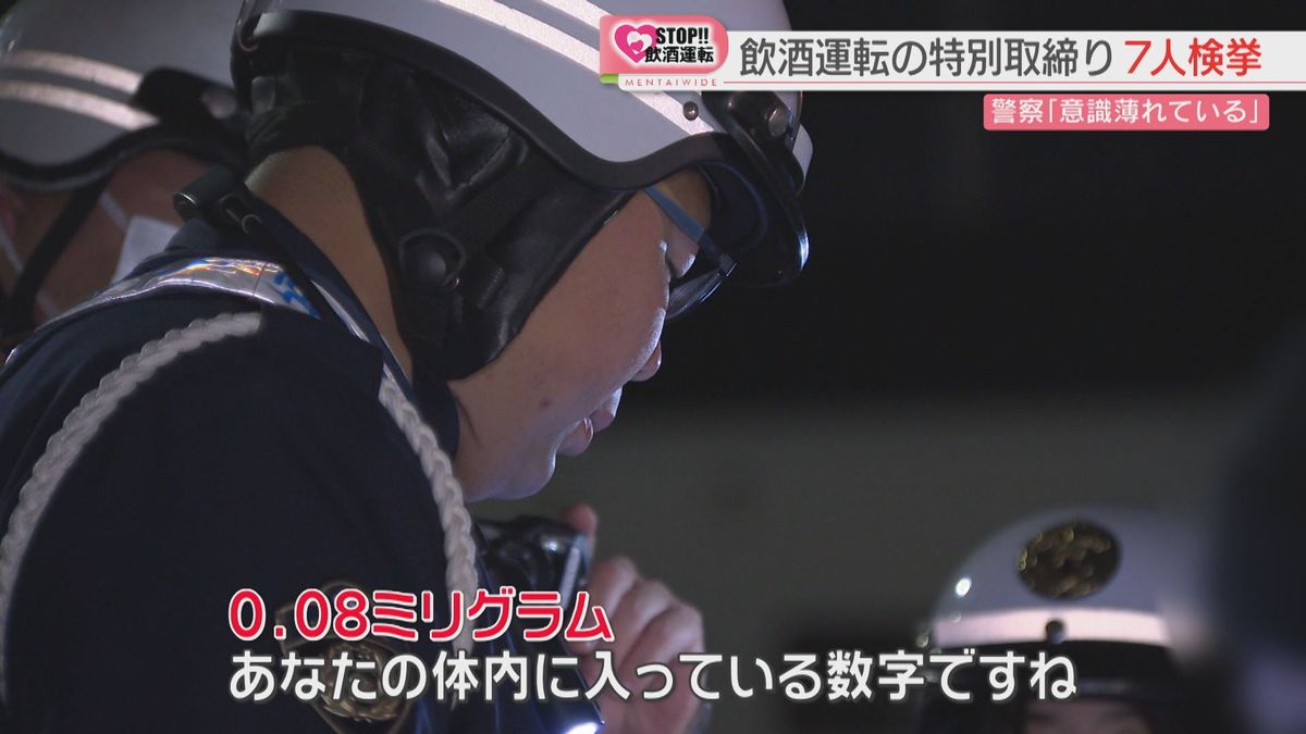 【ストップ！飲酒運転】「事故は起こさないという自信があった」高校生2人が死亡した現場でも取締り　県内で7人を検挙　福岡　