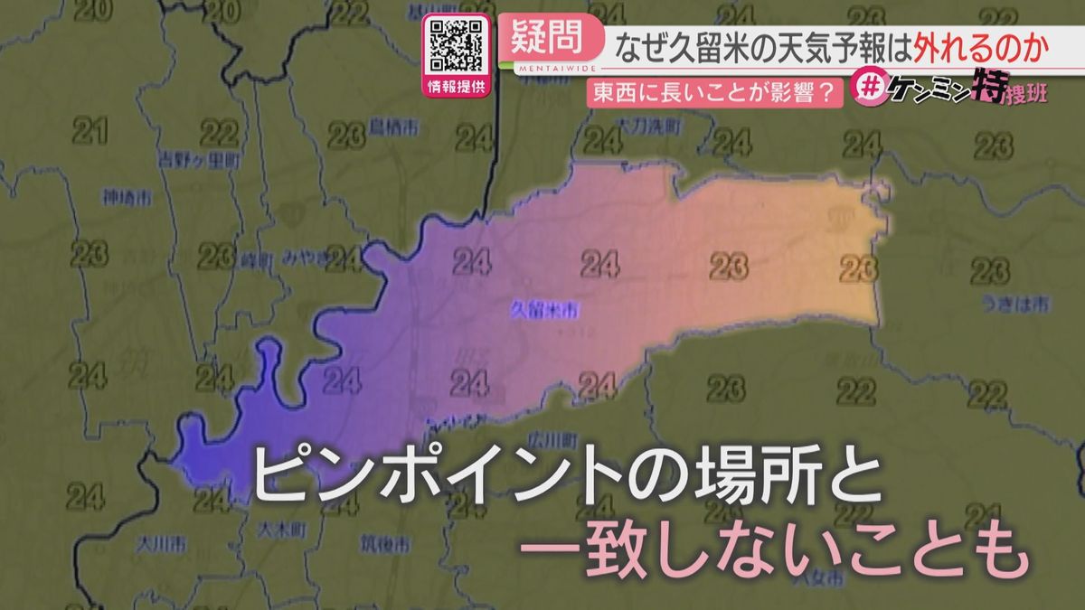 明日 の 久留米 の 天気