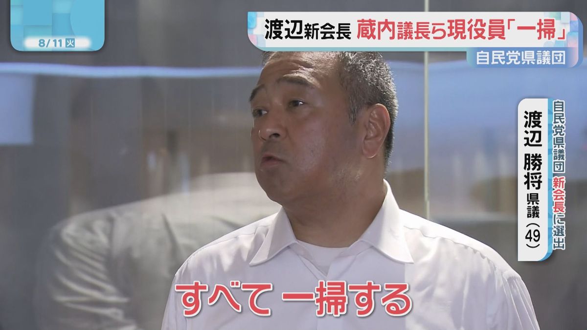 蔵内議長ら現役員を「一掃する」自民福岡県議団の新会長（2026年8月11日掲載）｜FBS NEWS NNN