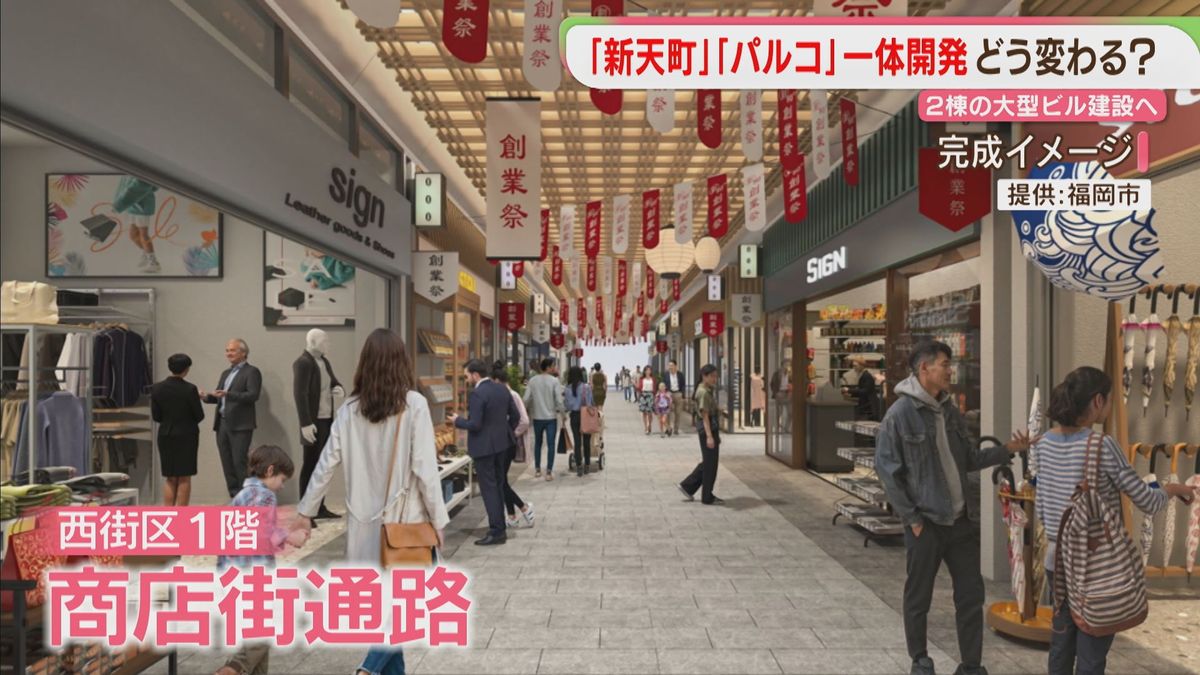 新 天 町 商店 街