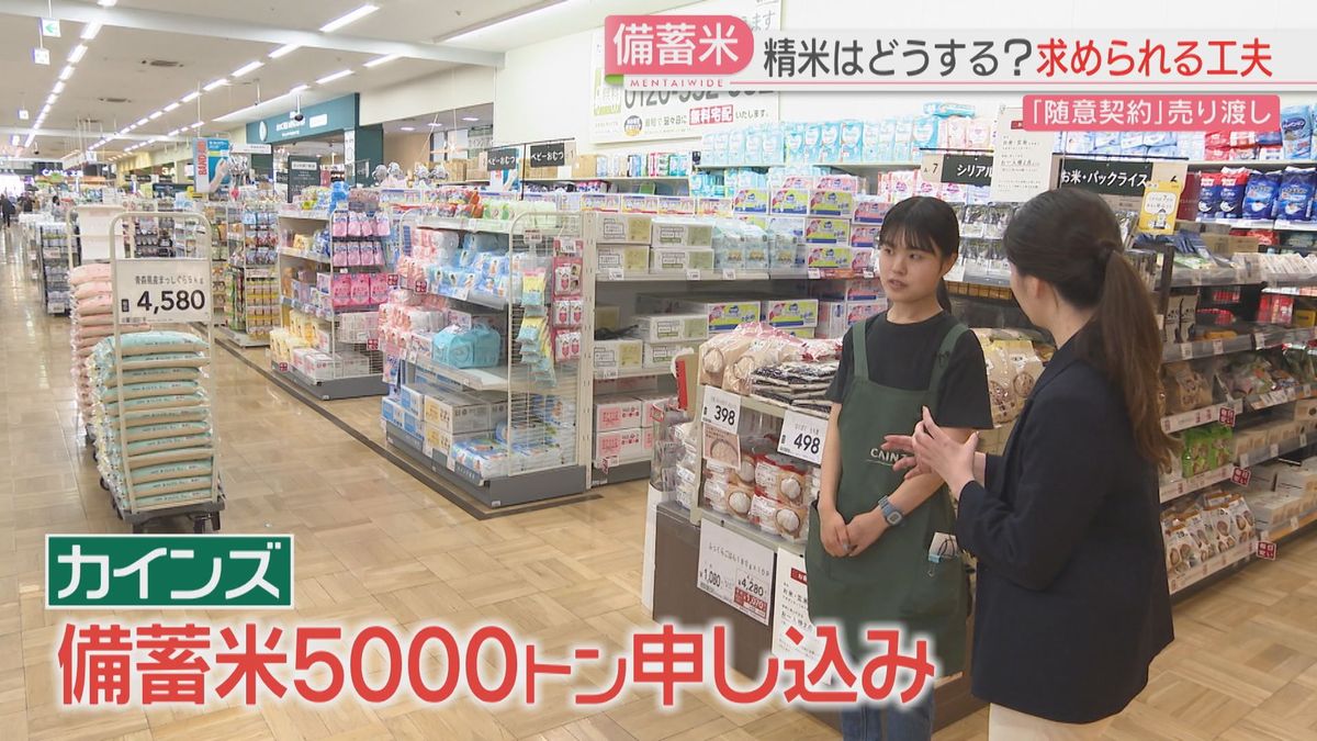 備蓄米】カインズも5000トンを契約申し込み 今後の課題「精米」への対応は（2025年5月28日掲載）｜FBS NEWS NNN