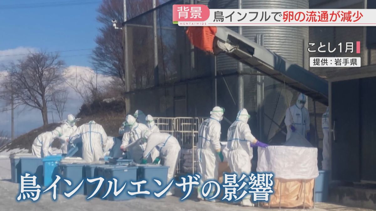 高値の背景は