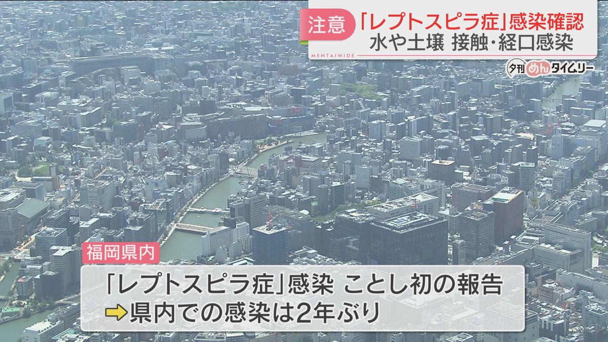 【感染症】「レプトスピラ症」県内でことし初確認　川遊び・農作業での感染に注意　「手足口病」は17週連続で警報レベル　福岡　