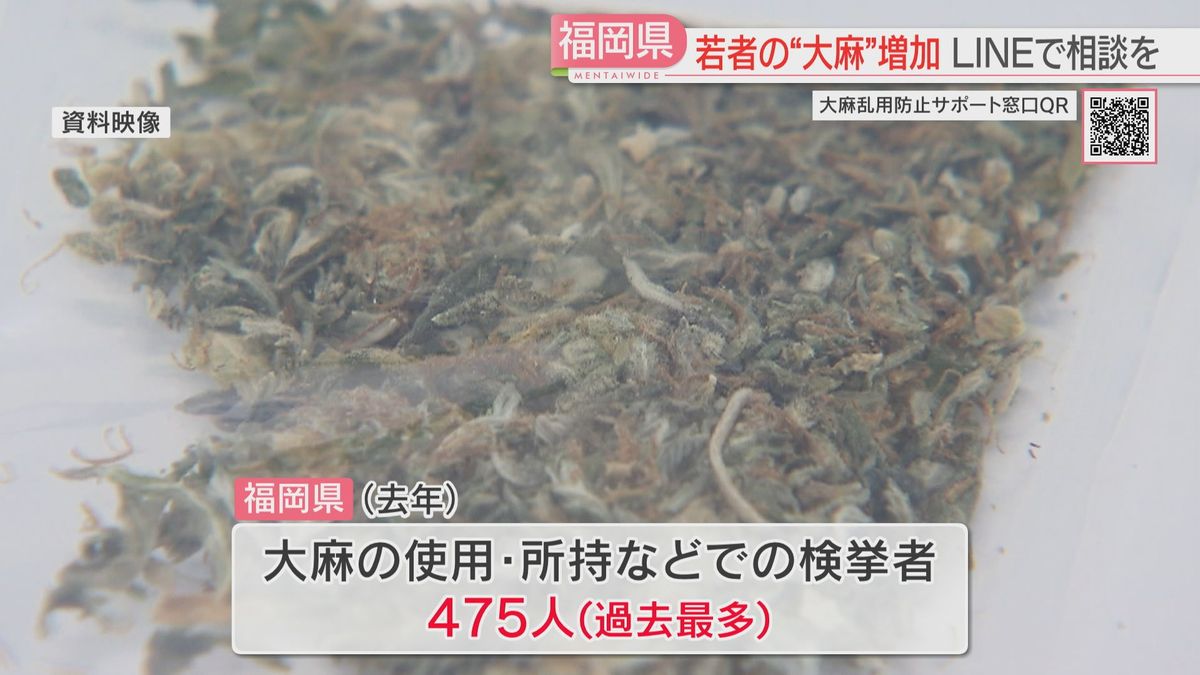 少年少女の「大麻」検挙・補導が過去最多に「使ってしまった」「誘いを受けている」相談をLINEで受け付け　匿名・無料で24時間OK　福岡