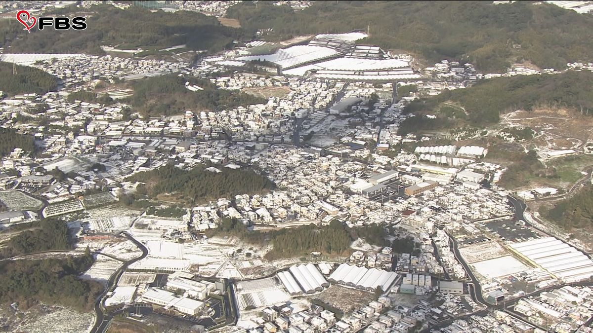 【気象台】福岡と佐賀で大雪の恐れなくなる