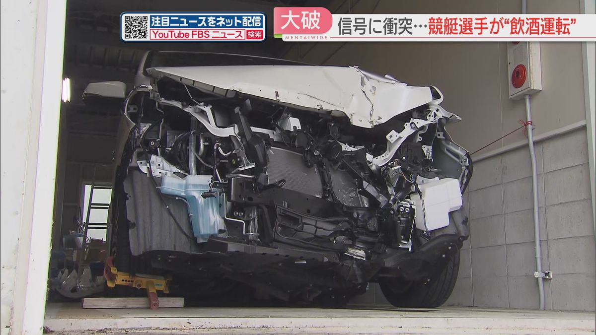 福岡と佐賀で「飲酒運転」事故　同乗者2人も逮捕　競艇選手は信号機に衝突　