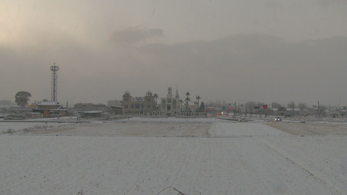 【気象台】佐賀で大雪の恐れなくなる　路面凍結に注意を　9日にかけて水道管の凍結に注意