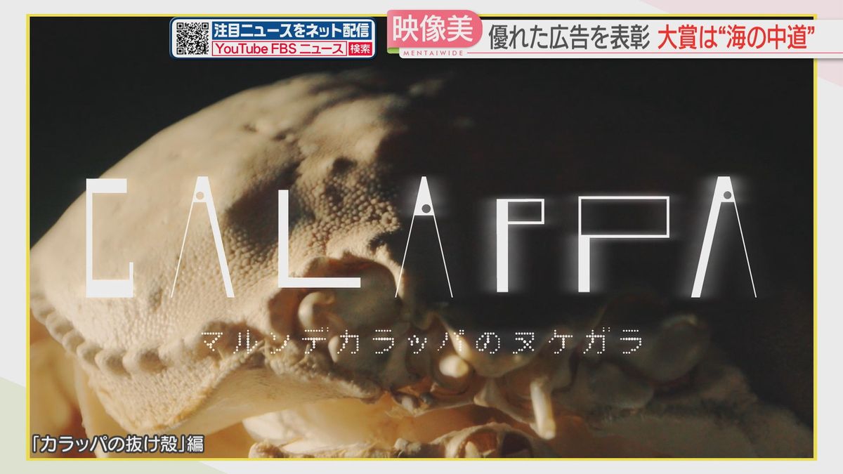 「ウニ」「ネコザメの卵」「抜け殻」で海の魅力を表現　海の中道海洋生態科学館の作品が福岡広告協会賞の“大賞”に