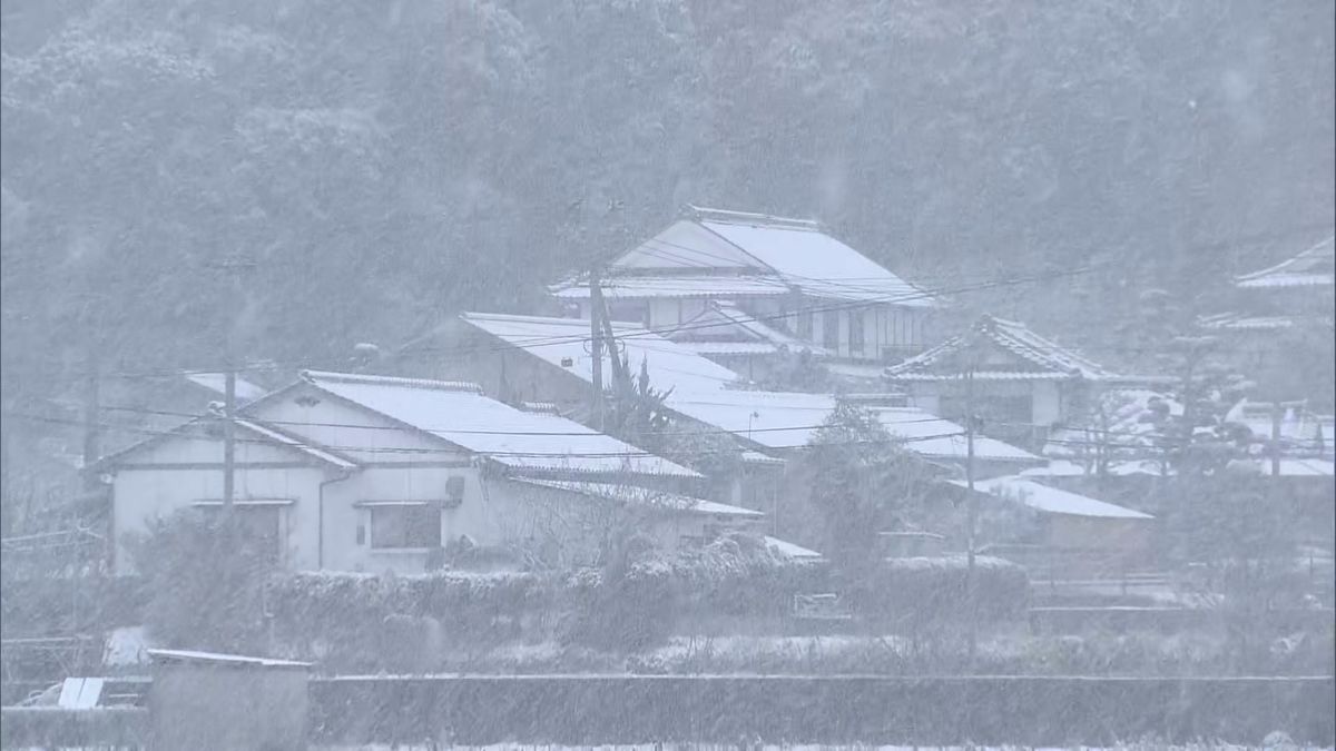 福岡と佐賀で平地・山地ともに大雪の恐れ　ピークは23日夜遅くから24日未明にかけて　