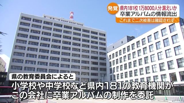 卒業アルバムの個人情報流出問題…福島県“対象の学校などをすべて公表”