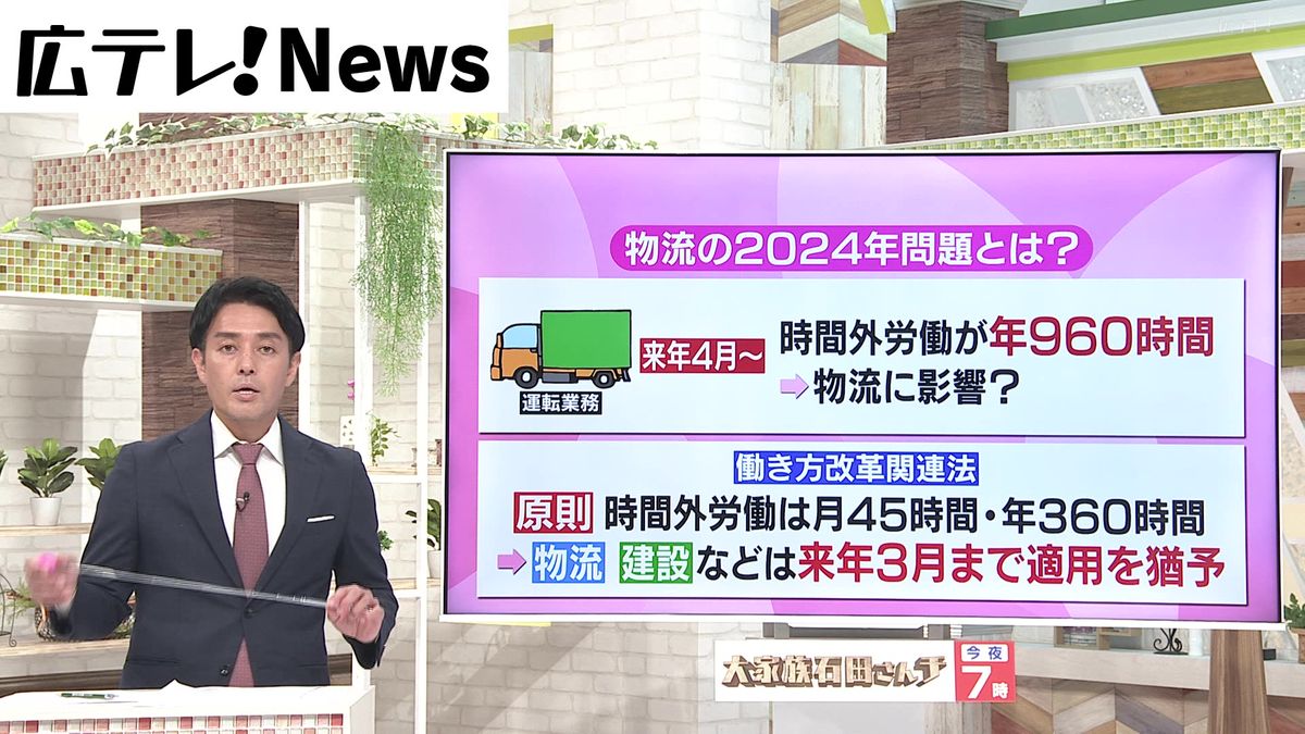 物流の2024年問題　企業と労働局が意見交換