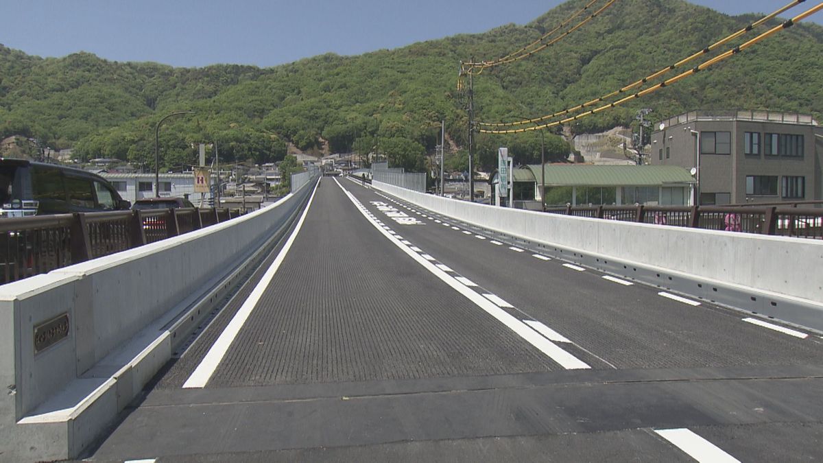 広域避難路「川の内線」開通　2014年の広島土砂災害の被災地　広島市安佐南区