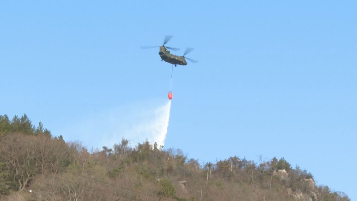 【続報】江田島山林火災　午後1時40分に鎮圧