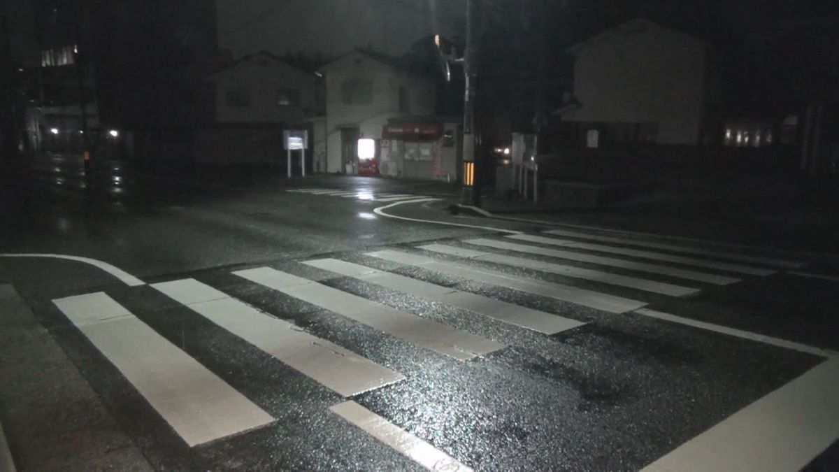 横断歩道を渡っていた85歳男性が乗用車にはねられ死亡 運転手の女（50）を逮捕しその後釈放　広島市安佐南区