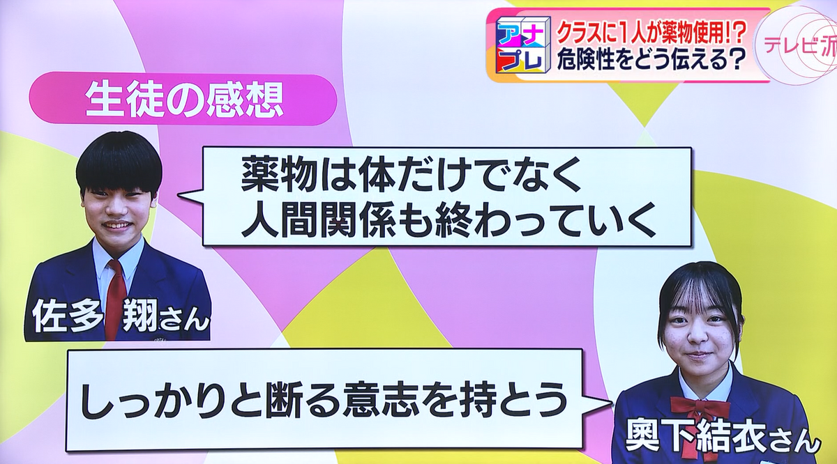 薬物について、家族でも話してみよう