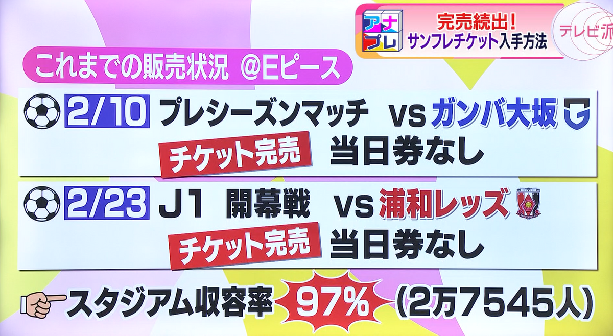 こけら落としと開幕戦は完売！！