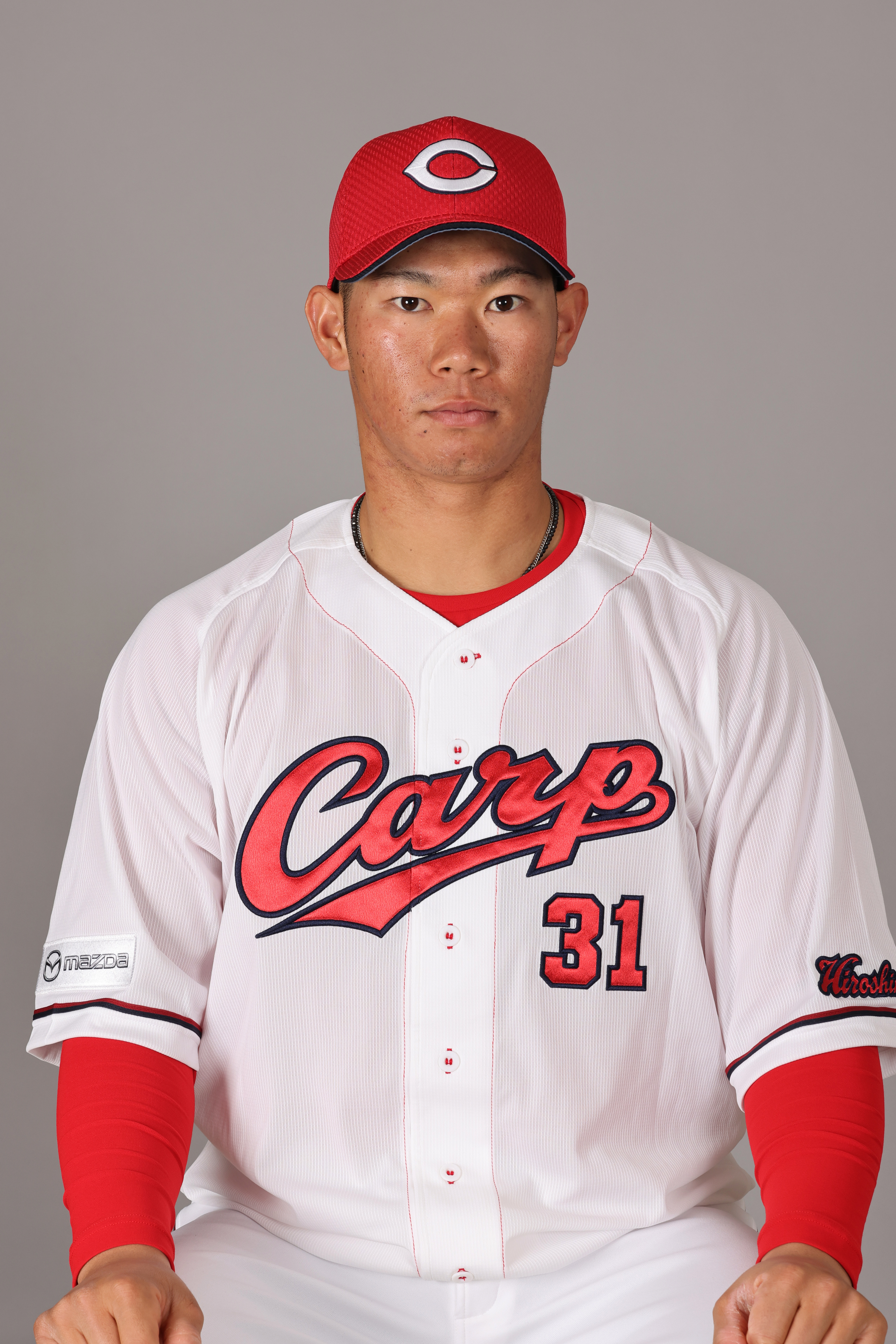 広島東洋カープ　坂倉将吾　プロモデルユニフォーム（ビジター）Lサイズ 広島東洋カープ 坂倉将吾 プロモデルユニフォーム（ビジター）Lサイズ