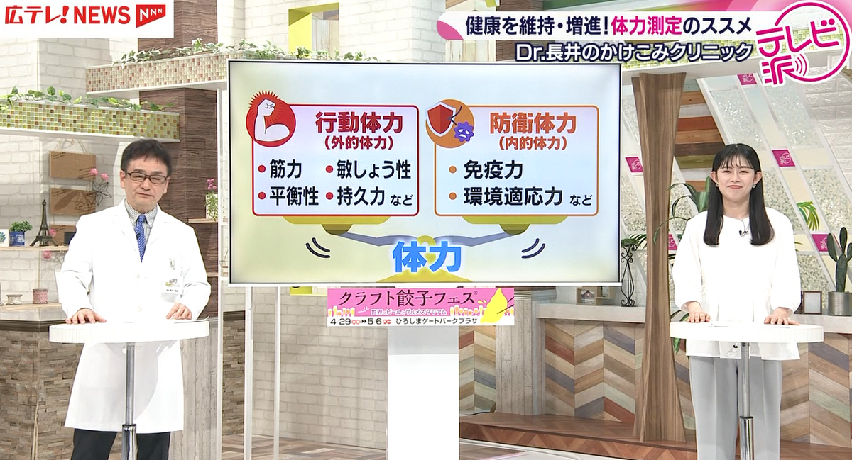 （左）心療内科医　長井敏弘先生／（右）広島テレビ　井上沙恵アナウンサー