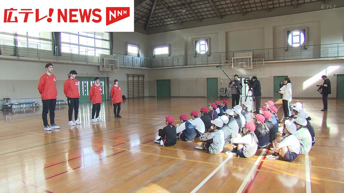 ドラフラの選手が地元の小学生と交流