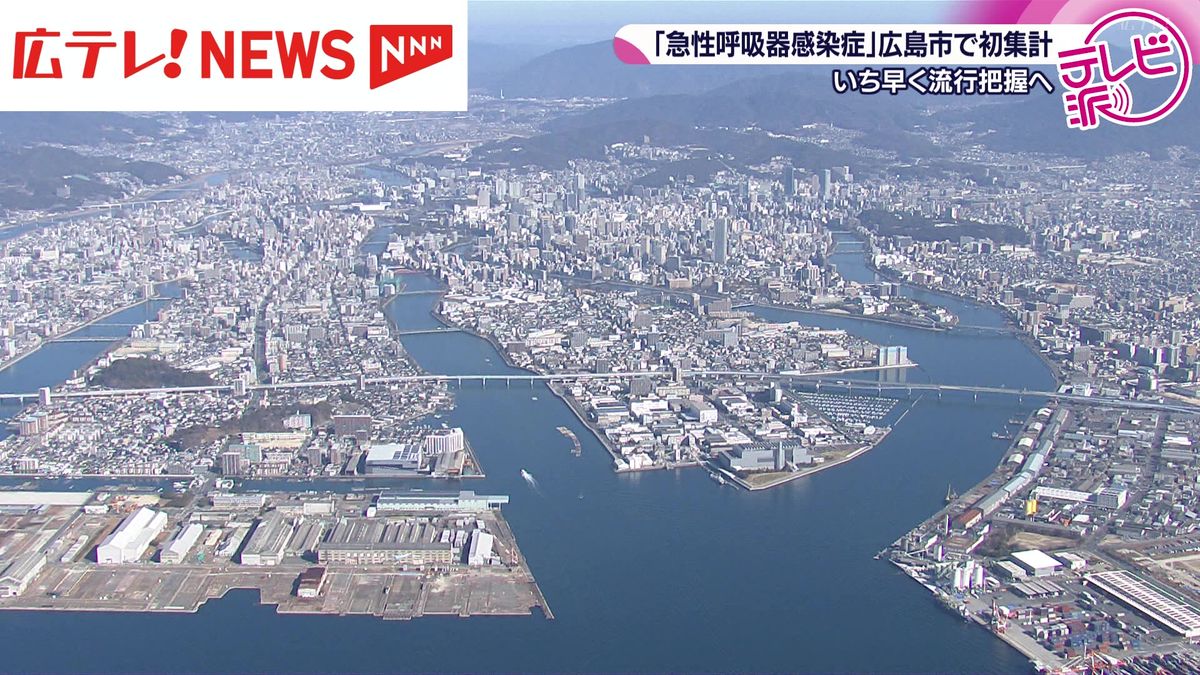 「急性呼吸器感染症」広島市で初集計　いち早く“流行”把握へ