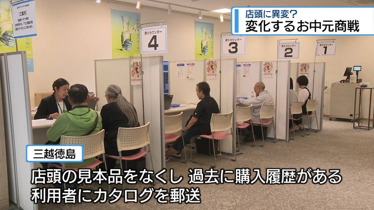 見本なしカタログのみ 「お中元商戦」様変わり【徳島】（2026年6月17日 