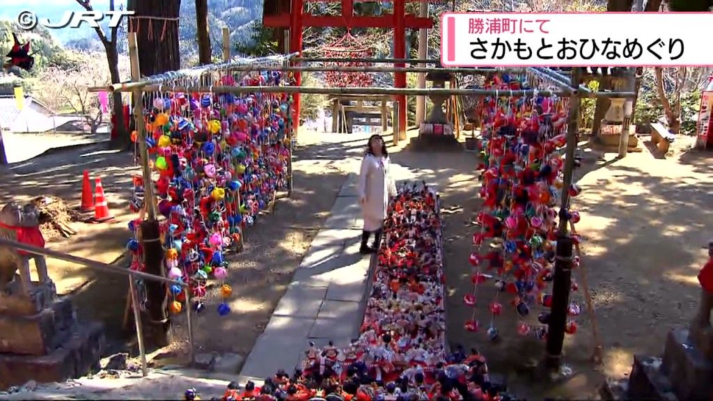 「来てくれた人を笑顔に」　勝浦町坂本地区のひな祭りイベント「さかもとおひなめぐり」【徳島】