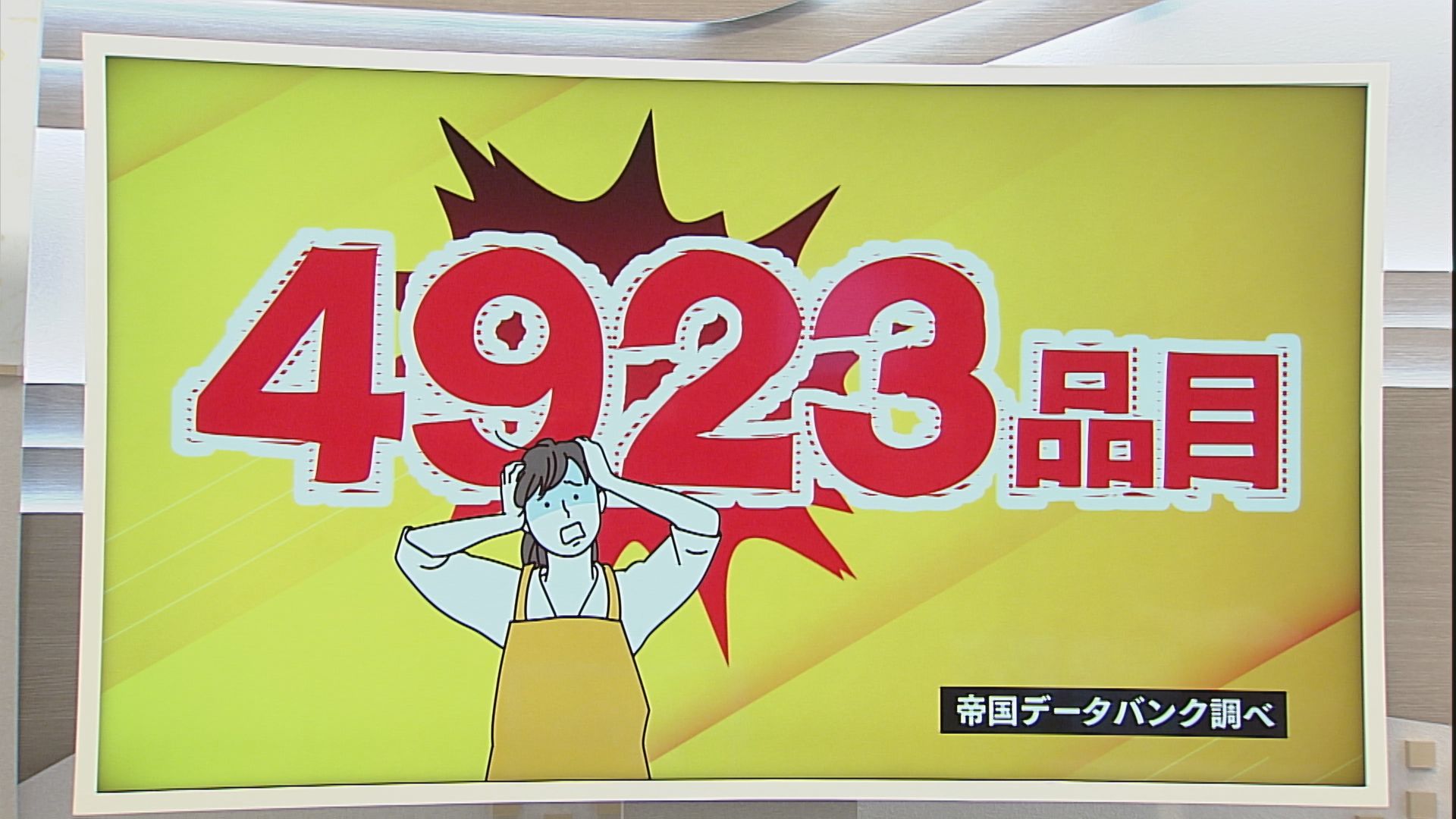 9月は最大の値上げラッシュ 調味料など「4923品目」【徳島】（2026年9