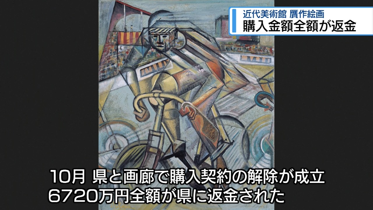 贋作絵画」の購入金額 画廊から全額返金【徳島】（2025年11月19日掲載