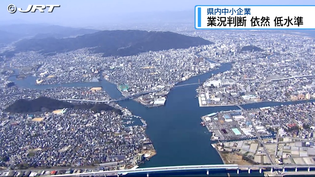 県内企業の景況感 依然として低い水準で推移【徳島】