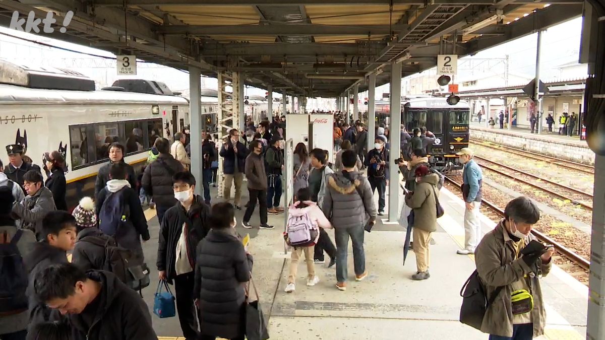 JR八代駅(12日)