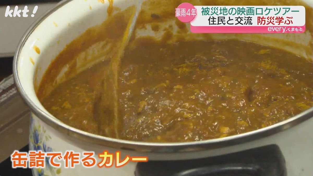 缶詰で作るカレー