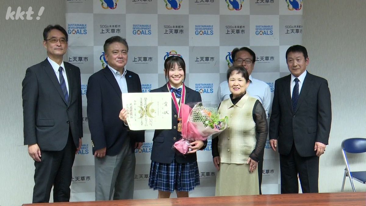 ウエイトリフティング全国大会で優勝 上天草市の女子高校生の挑戦と次の目標